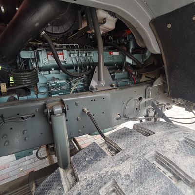 National Heavy Truck 8X4 Dump Truck Hydraulic Steering Air Conditioner Cab Included
