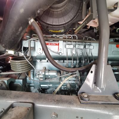 National Heavy Truck 8X4 Dump Truck Hydraulic Steering Air Conditioner Cab Included