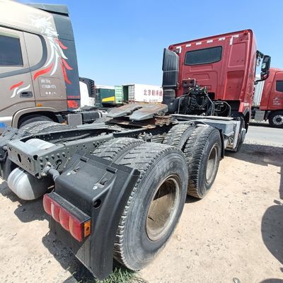 Red HOWO T7h 440 Truck Model for Heavy Duty Transportation within Towing Semi Trailer