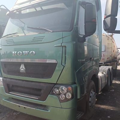 Environmentally Friendly Transportation Truck T7h with Green and Heavy Duty Design