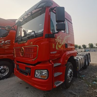 440HP Shacma Heavy Duty Tractor Truck for Towing Semi Trailer Made of Carbon Steel