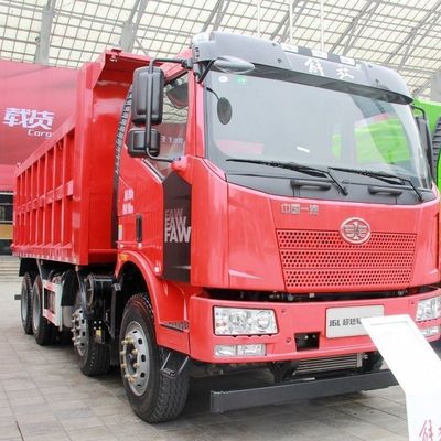Off-Road Construction in Nigeria 8x4 Dump Truck with Manual Transmission and Tyres