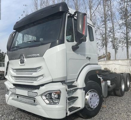 6 Months Shacman 400HP Heavy Duty Tractor with Air Suspension Driver Seat and ≤5 Seats