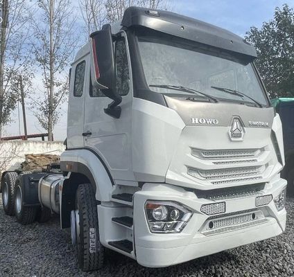 6 Months Shacman 400HP Heavy Duty Tractor with Air Suspension Driver Seat and ≤5 Seats