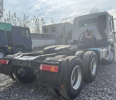 6 Months Shacman 400HP Heavy Duty Tractor with Air Suspension Driver Seat and ≤5 Seats