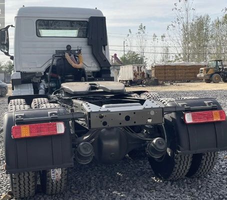 6 Months Shacman 400HP Heavy Duty Tractor with Air Suspension Driver Seat and ≤5 Seats