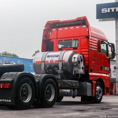 Towing Semi Trailer 6X4 Heavy Duty Shacman Truck with 1000L Fuel Tank and Seats ≤5