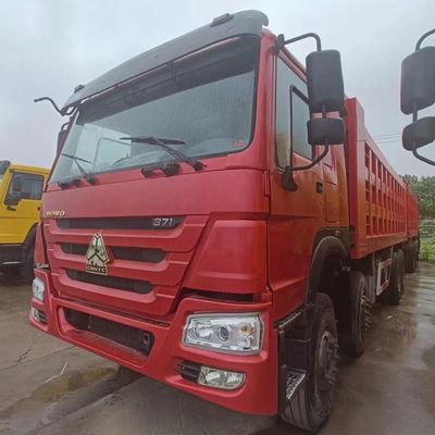 40t Capacity Used Sinotruk 6X4 Tipper Truck with Hydraulic Steering and Tubeless Tires