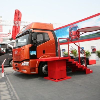 460HP Heavy Duty FAW Jh6p 6X4 Diesel Euro 3 Tractor Truck with 12m*2.55m*4m Dimensions
