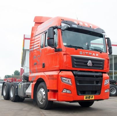 ISO Certified Sitrak 6X4 Tractor with Fuel Tank and Hydraulic Power Steering