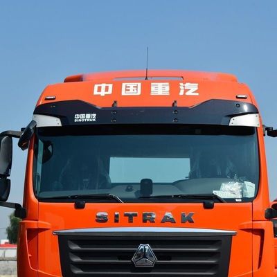 Air Suspension Seat Equipped HOWO Heavy Duty CNG Tractor Truck for Semi Trailer Transport