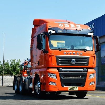 Air Suspension Seat Heavy Duty Tipper Trailer Truck with 600L Fuel Tank Capacity Euro 5