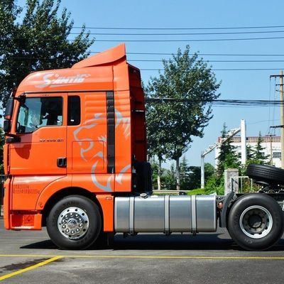 Air Suspension Seat Heavy Duty Tipper Trailer Truck with 600L Fuel Tank Capacity Euro 5
