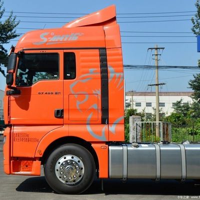 Air Suspension Seat Heavy Duty Tipper Trailer Truck with 600L Fuel Tank Capacity Euro 5