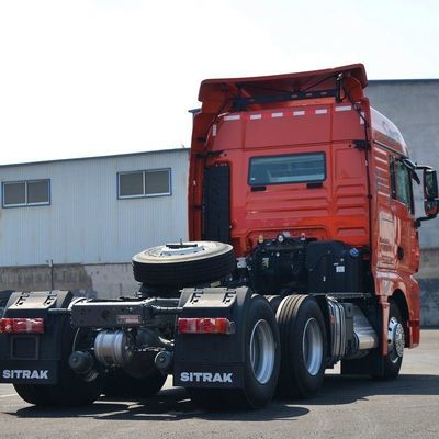 Air Suspension Seat Heavy Duty Tipper Trailer Truck with 600L Fuel Tank Capacity Euro 5