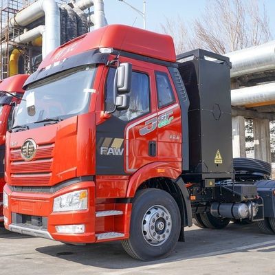 FAW Jiefang J6p Heavy Truck 6X4 Pure Electric Exchange Tractor with 12 Manual Gear