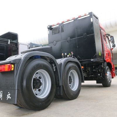 FAW Jiefang J6p Heavy Truck 6X4 Pure Electric Exchange Tractor with 12 Manual Gear
