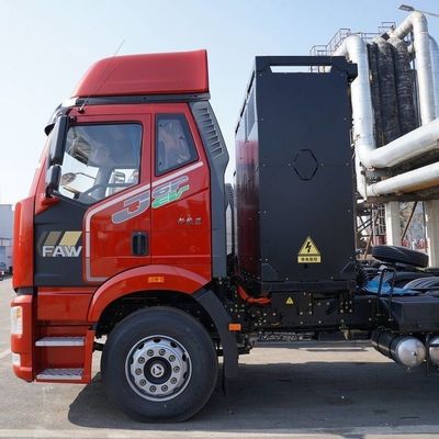 Transport of Goods Electric Tractor FAW Jiefang J6p 6X4 460HP with Mileage 100000 km