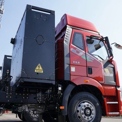 Transport of Goods Electric Tractor FAW Jiefang J6p 6X4 460HP with Mileage 100000 km