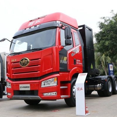 Electric Displacement FAW Jiefang J6p 6X4 Pure Electric Tractor 12-Speed Manual Gear