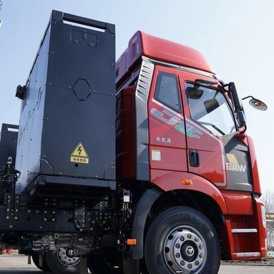 12-Speed Manual Gear FAW Jiefang J6p 6X4 Pure Electric Tractor for Electric Discharge