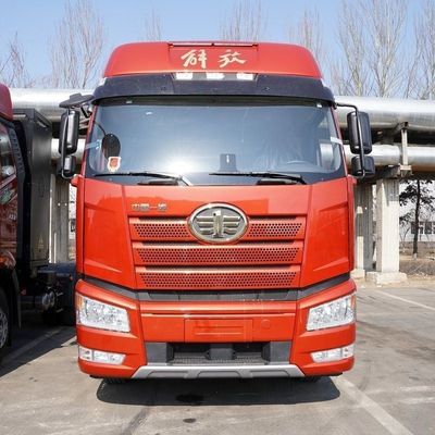 7.36m*2.55m*4m Size FAW Jiefang J6p 6X4 Pure Electric Exchange Tractor 460HP Euro 3
