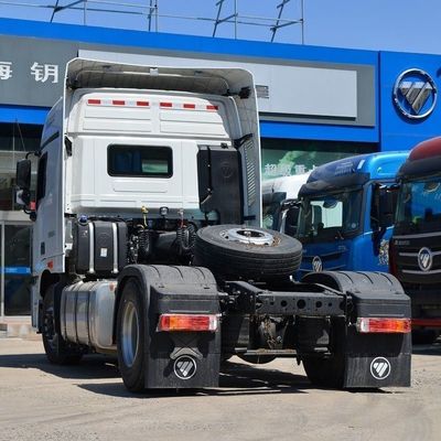 White Foton Auman Supreme Edition 470HP Automatic Heavy Duty Towing Semi Trailer Truck