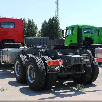 400HP Euro6 Engine Capacity HOWO Truck Parts Integrated Heavy Duty Towing Semi Trailer