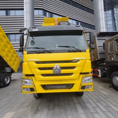 31-40t Heavy Duty Sinotruck Tipper with Hydraulic Steering and 50t Loading Capacity