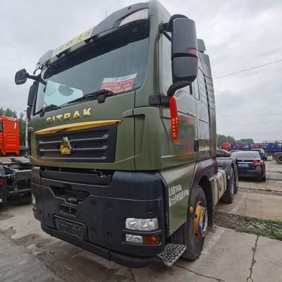 Tipper Trailer Truck with ECE Tire Certification 480HP Engine and Air Ride Seat Fuel Tank 400L