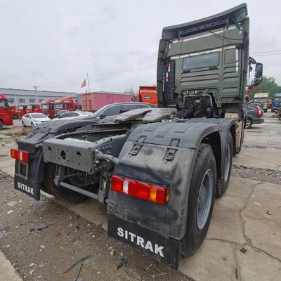 Tipper Trailer Truck with ECE Tire Certification 480HP Engine and Air Ride Seat Fuel Tank 400L