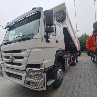 1100cm * 250cm * 345cm Package Size Tipper Truck with Front Lifting Style Dumping Type