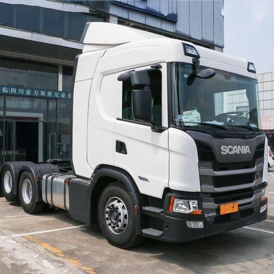 Scania G-Series 450 HP Heavy-Duty Truck with National VI Compliance and 6X2r Transmission