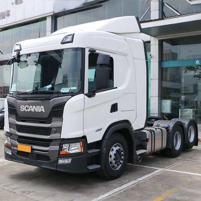 6×4 Drive Wheel Scania G-Series Heavy-Duty Truck 450HP 6X2r Tractor Euro 5 Compliant