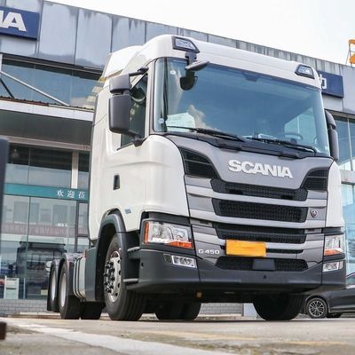 8700.000kg Scania National VI 450 HP G-Series 6X2r Tractor Model with Manual Transmission
