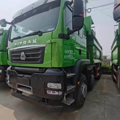 National Heavy Truck Sinotruk Chassis Dump Truck with Air Conditioner Cab and Seats ≤5