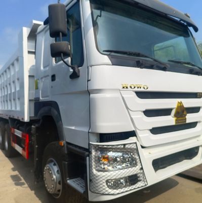 371HP Manual Transmission Used Haowo 371 Dump Truck with Sinotruk Chassis and Tyres