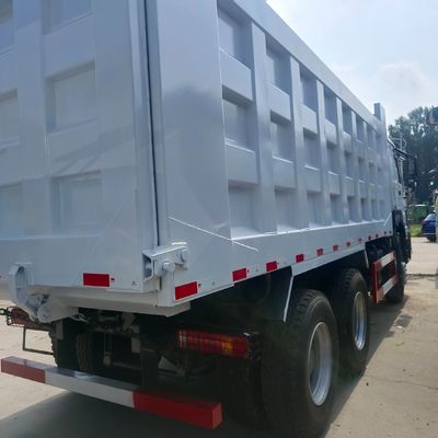 371HP Manual Transmission Used Haowo 371 Dump Truck with Sinotruk Chassis and Tyres