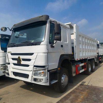 Front Lifting Style Dumping Type Clean Used Haowo 371 Dump Truck with Sinotruk Chassis