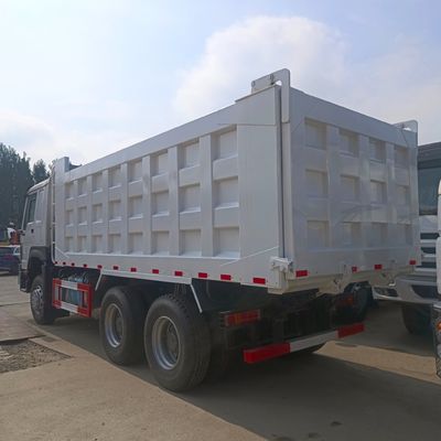 Front Lifting Style Dumping Type Clean Used Haowo 371 Dump Truck with Sinotruk Chassis