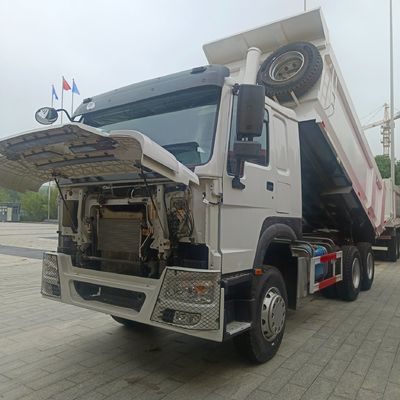 Used Dump Truck with Electric Assistance and Sinotruk Chassis Customized Request
