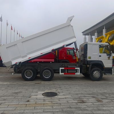 Used Dump Truck with Electric Assistance and Sinotruk Chassis Customized Request
