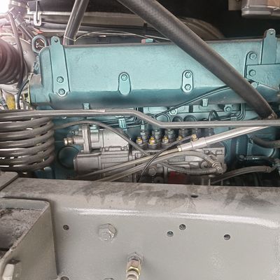 Manual Transmission Dump Truck with Tyres and Hydraulic Power Assistance Steering