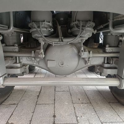 Manual Transmission Dump Truck with Tyres and Hydraulic Power Assistance Steering