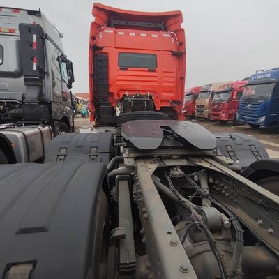 Freight Transport with 31-40t Load Capacity Used Tractor Truck and Hydraulic Steering