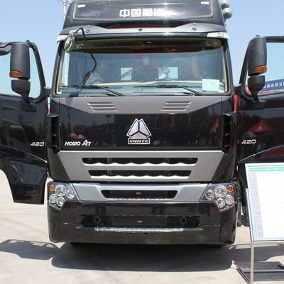 600L Fuel Tank 420HP 6X4 Tractor with ≤5 Seats National Heavy Duty Truck HOWO A7 Series