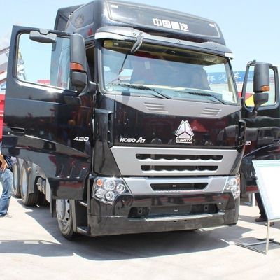 600L Fuel Tank 420HP 6X4 Tractor with ≤5 Seats National Heavy Duty Truck HOWO A7 Series
