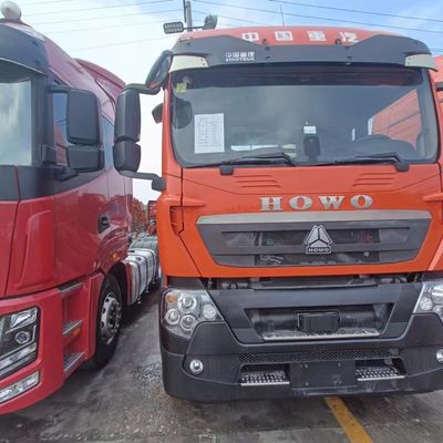 US Currency HOWO Tipper Trailer Truck with 400L Fuel Tank and Air Suspension Seat