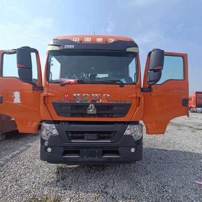 US Currency HOWO Tipper Trailer Truck with 400L Fuel Tank and Air Suspension Seat
