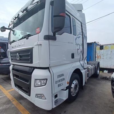 Carbon Steel Cargo Box 6X4 Automatic Tractor with 540HP and Air Suspension Seat